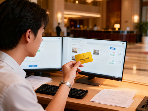 "Intelligenzschlüssel" für den hoteldienst: wie schlägt eine rfid-karte die magnetkarte?