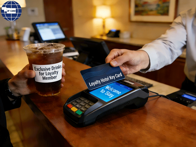 Die fid-treuekarten sind eine verbesserung der hotelschlüsselkarte und eröffnen neue möglichkeiten des zimmerservice