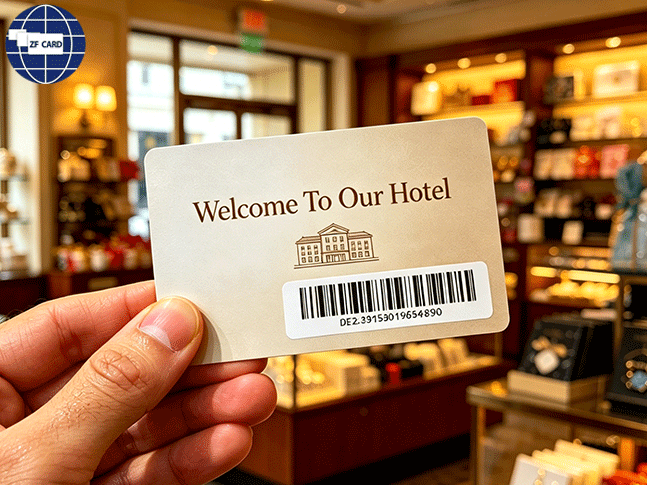 Hotels jeder art! Der plastik-geschenkausweis mit barcode macht die verwaltung Von schlüssel-karten noch effizienter