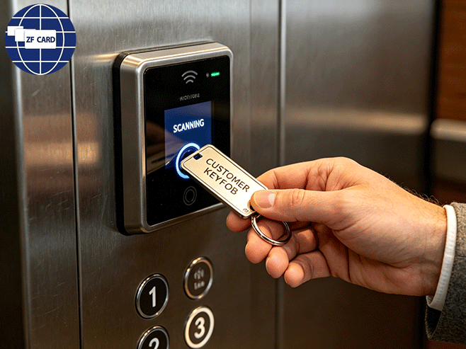 Sicherheit und zuverlässigkeit: für rfid-schlüssel, die in hotelzimmern und fahrstühlen verwendbar sind