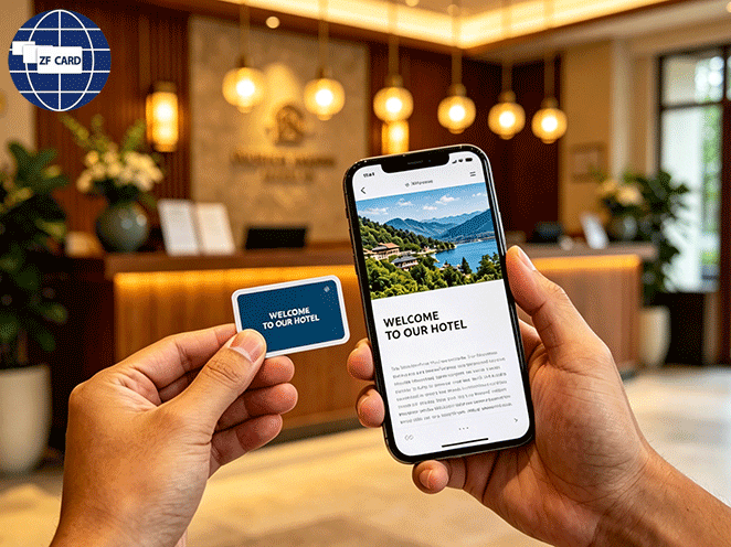 Es ist an der zeit, hotel-id mit NFC zu verbinden: smart controller zur entspannung Von türen und für das upgrade Von gästen