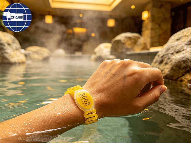 Rfid-ringen aus kunststoff: für intelligent erkennung verwendete lösungen für das wellssauna-hotel